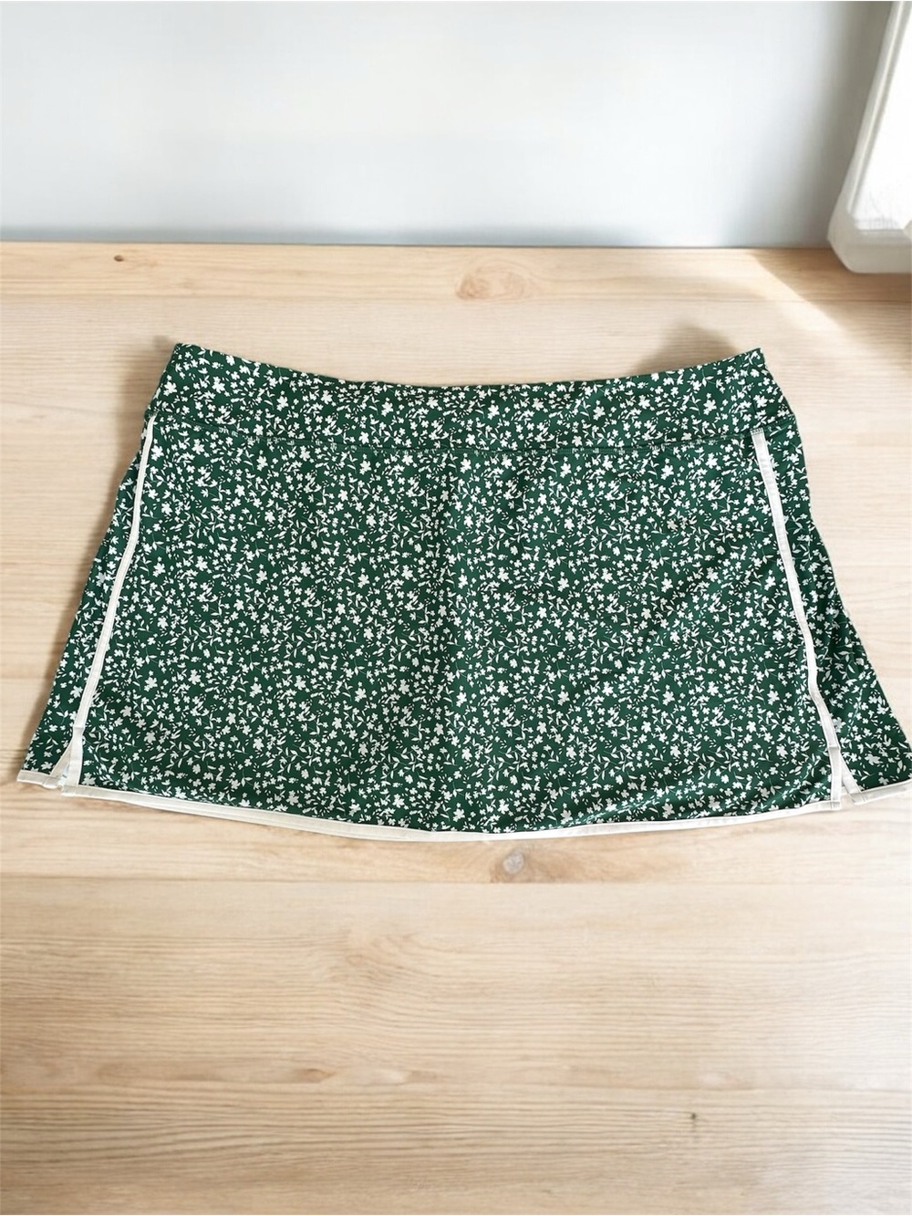 OLD NAVY Size 4X DITSY FLORAL Green Extra High-Waisted PowerSoft Skort
